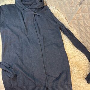 ZYIA Charcoal Knit Cardigan